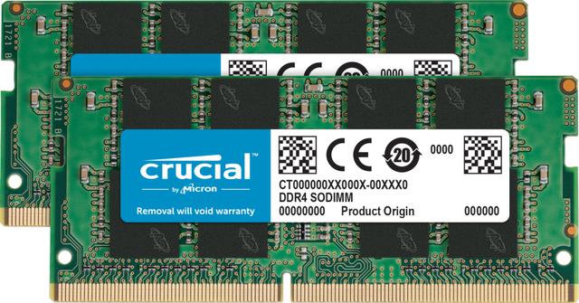 Crucial CT2K16G4SFRA32A memory module 32 GB 2 x 16 GB DDR4 3200 MHz on Productcaster.