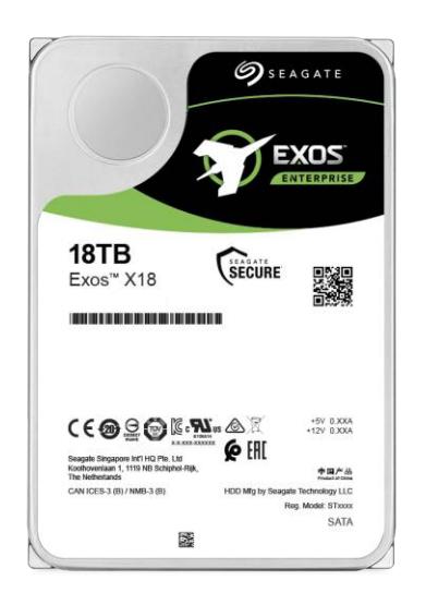 Seagate Enterprise ST18000NM004J internal hard drive 3.5" 18000 GB SAS on Productcaster.