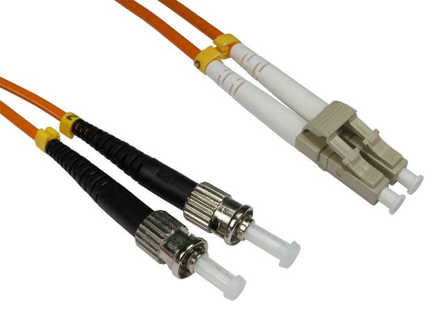 Cables Direct CDL 10m OM2 Fibre Cable LC - ST on Productcaster.