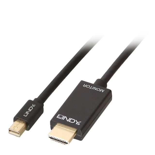 Lindy 36927 video cable adapter Diplayport HDMI Black on Productcaster.