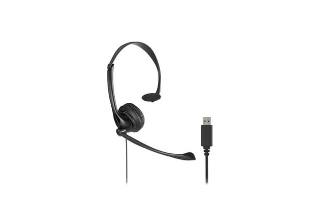 Kensington Classic USB-A Mono Headset with Mic and Volume Control on Productcaster.