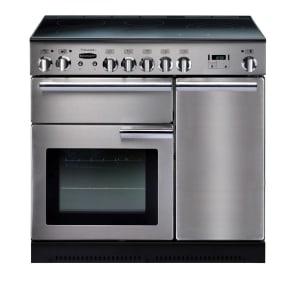 Rangemaster Professional+ 90cm Induction Range Cooker - Stainless Steel on Productcaster.