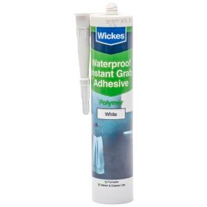 Wickes White Ultimate Instant Grab Adhesive - 290ml on Productcaster.