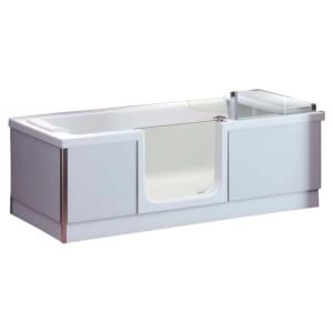 Wickes Style Left Hand Easy Access Bath - 1700 x 750mm on Productcaster.