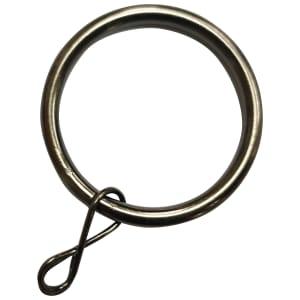 Black Nickel 19mm Metal Curtain Rings - Pack of 10 on Productcaster.