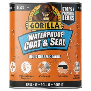 Gorilla Black Waterproof Coat & Seal - 946ml on Productcaster.