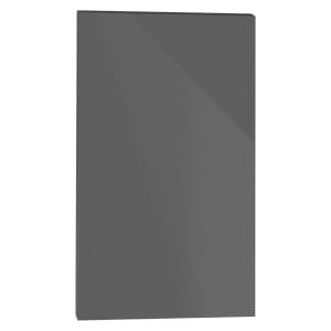 Orlando Dark Grey Gloss Slab Appliance Fascia - 450 x 731mm on Productcaster.