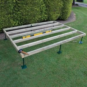 Shire Adjustable Base for 6 x 6ft Sheds on Productcaster.