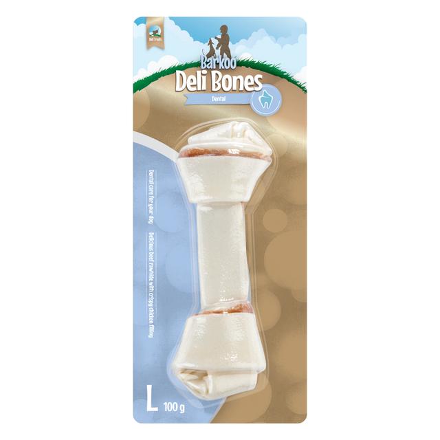 Barkoo Deli Bones Dental kości do żucia z supełkiem - L, 3 x 20 cm (300 g) on Productcaster.