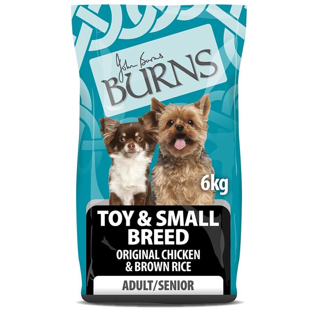 Burns Dog Adult & Senior Original Toy & Small Breed Chicken & Brown Rice - 6 kg on Productcaster.