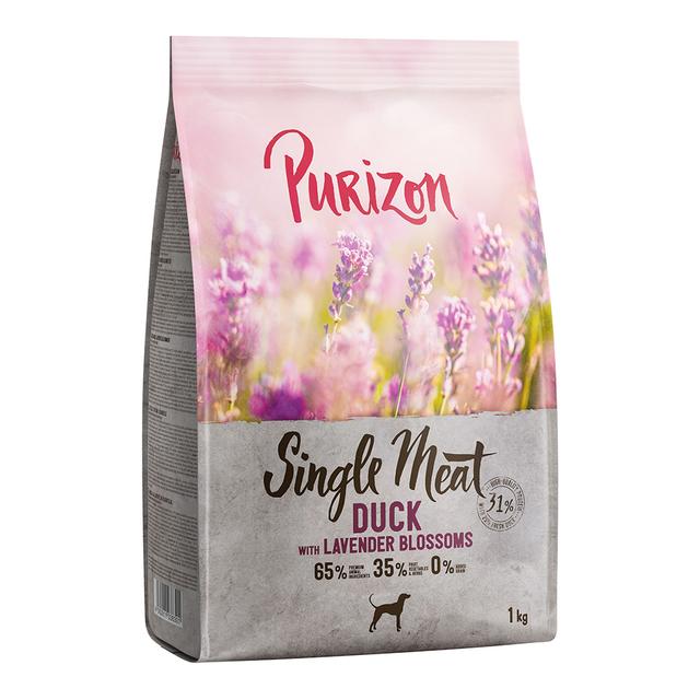 Purizon Single Meat Adult, kaczka z jabłkiem i kwiatami lawendy - 1 kg on Productcaster.