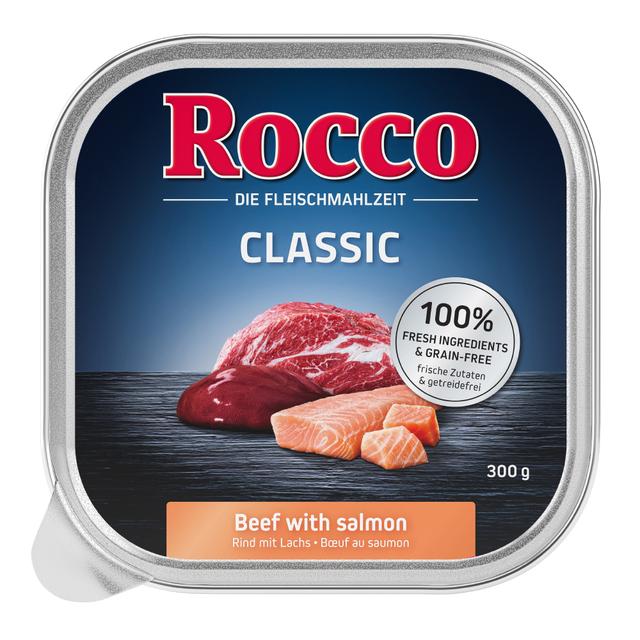 Rocco Classic tacki, 9 x 300 g - Wołowina i łosoś on Productcaster.