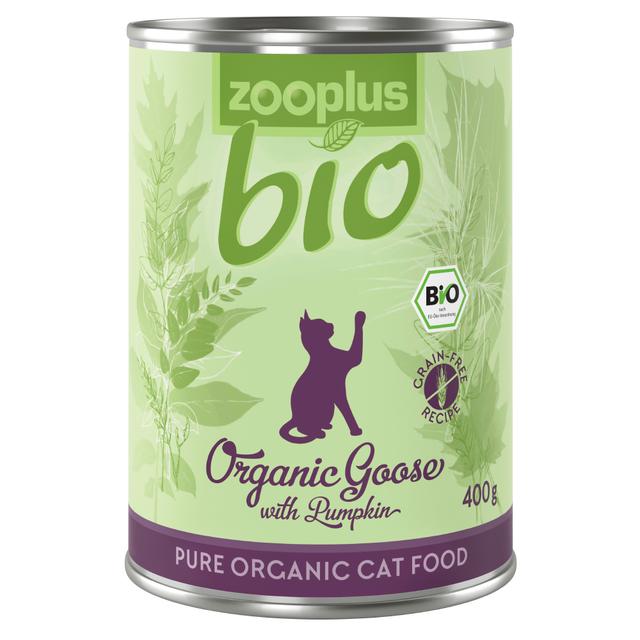 zooplus Bio - bio husí s bio dýní - 6 x 400 g on Productcaster.