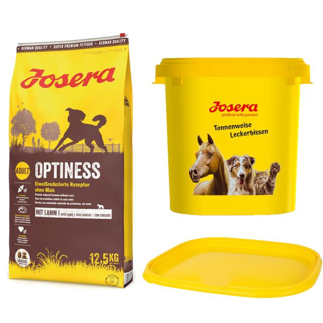 Josera granuly, 12,5 kg + dóza Josera 35 l zdarma! - Optiness on Productcaster.