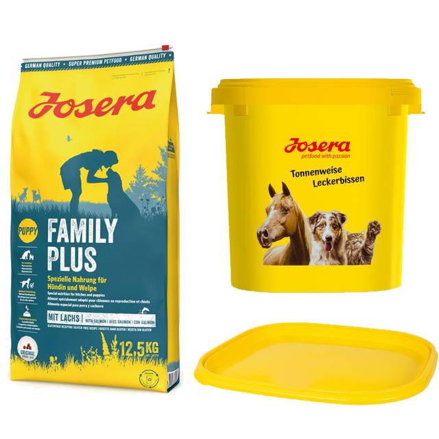 Josera granuly, 12,5 kg + dóza Josera 35 l zdarma! - FamilyPlus on Productcaster.