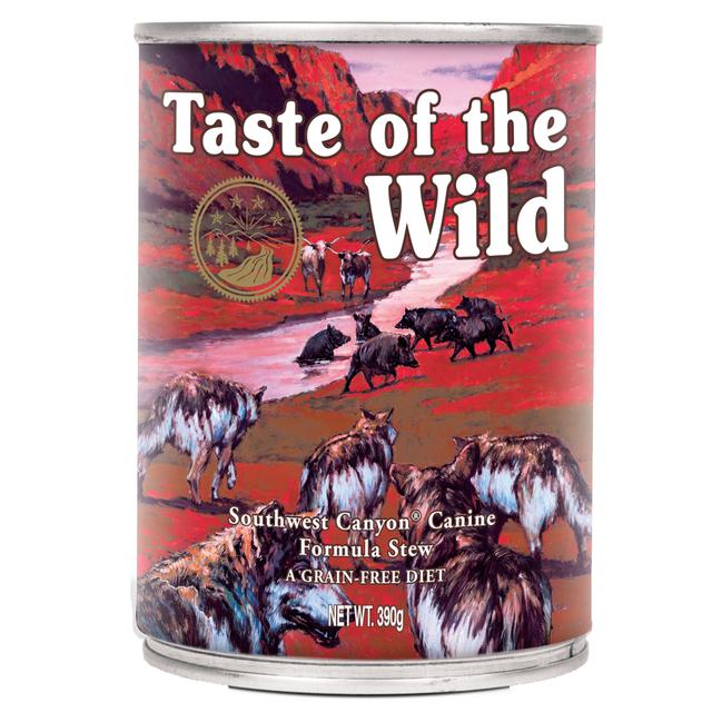 4 + 2 gratis! Taste of the Wild, karma mokra dla psa, 6 x 390 g - Southwest Canyon on Productcaster.