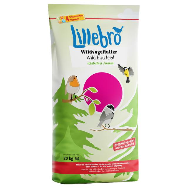 Lillebro krmivo pre divoké vtáctvo bez šupiek - 20 kg on Productcaster.