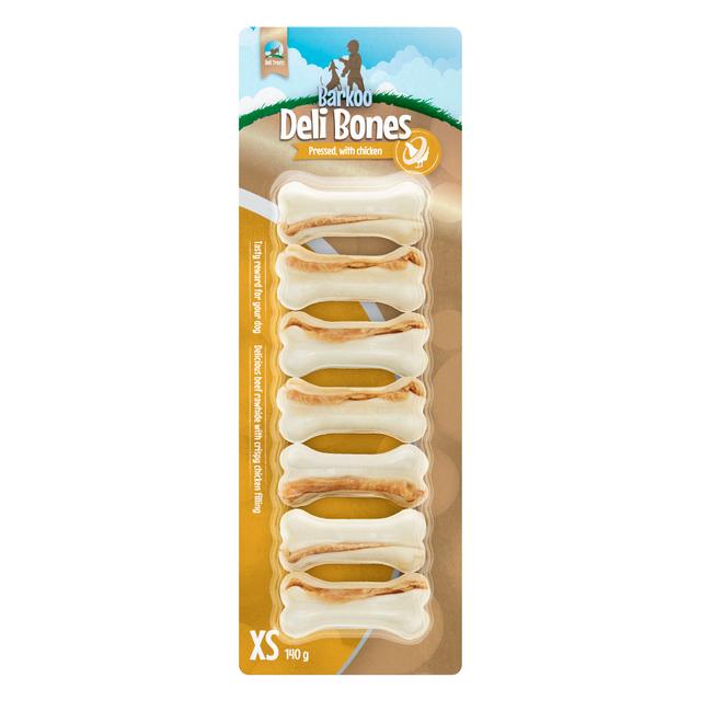 Barkoo Deli Strong Bones kości do żucia, kurczak - 21 x 5 cm (420 g) on Productcaster.