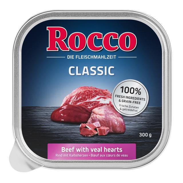 Megapakiet Rocco Classic tacki, 27 x 300 g - Wołowina i serca cielęce on Productcaster.