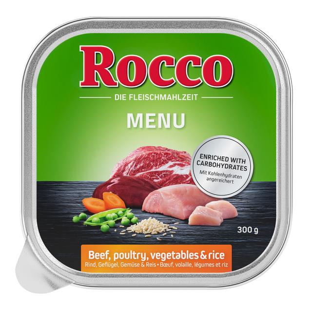 Megapakiet Rocco Menu, 27 x 300 g - Wołowina i drób on Productcaster.