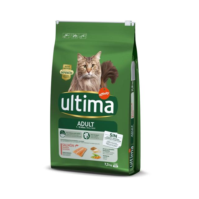 Ultima Cat Adult, łosoś - 2 x 7,5 kg on Productcaster.