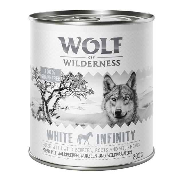 Wolf of Wilderness Adult, 6 x 800 g - White Infinity, konina on Productcaster.