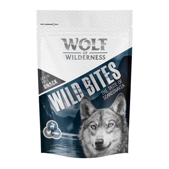 Wolf of Wilderness Snack – Wild Bites „The Taste of”, 180 g - The Taste of Scandinavia on Productcaster.