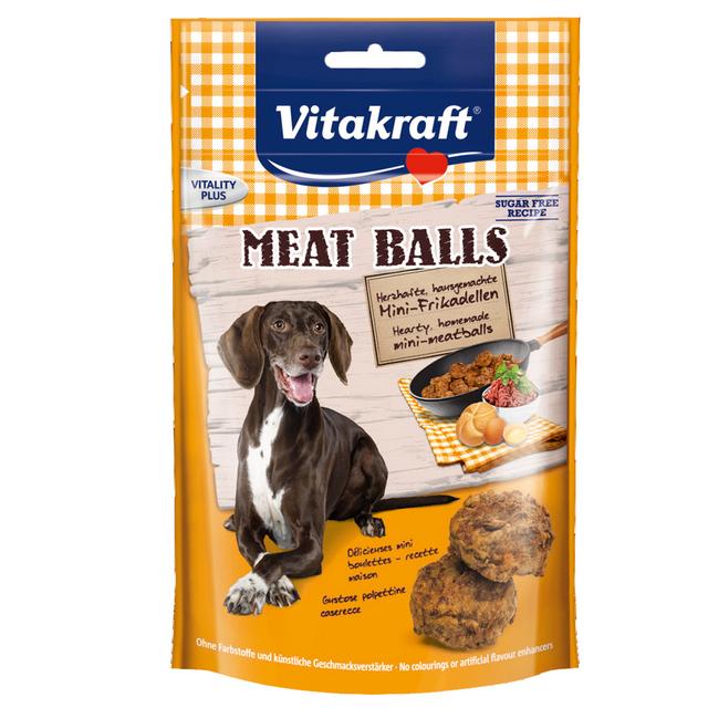 Vitakraft Meat Balls - Výhodné balení: 4 x 80 g on Productcaster.