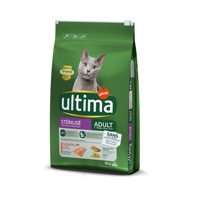 Ultima Cat Sterilized Salmon & Barley - 3 kg on Productcaster.