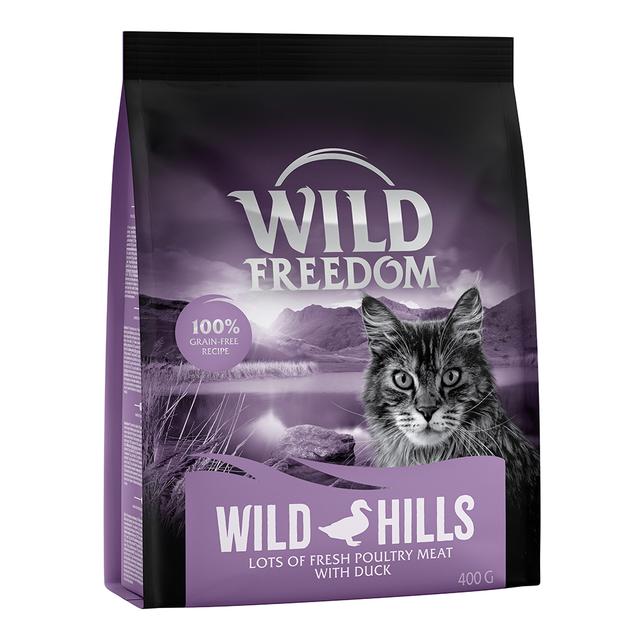 20% taniej! Wild Freedom, karma sucha dla kota, 2 x 400 g - Adult „Wild Hills”, kaczka on Productcaster.