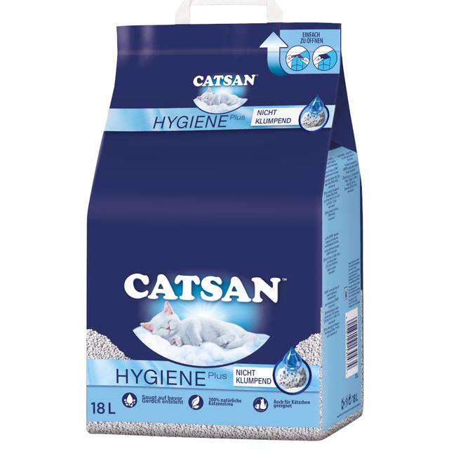 Catsan Hygiene Plus stelivo pro kočky - 18 l on Productcaster.