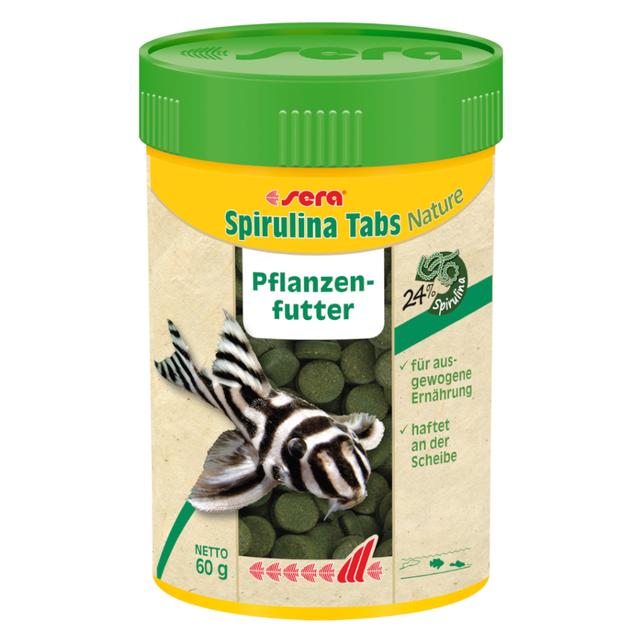 sera Spirulina Tabs Nature krmivo v tabletách - 100 tablet on Productcaster.