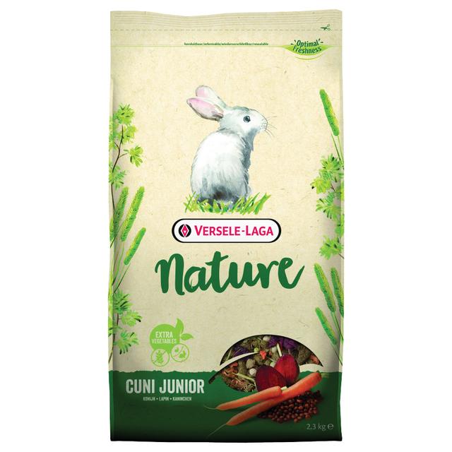 Versele-Laga Nature Cuni Junior, pokarm dla królików miniaturowych - 2,3 kg on Productcaster.