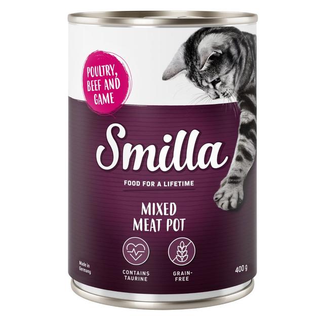 Smilla masový kotlík 24 x 400 g - drůbeží, hovězí a zvěřina on Productcaster.