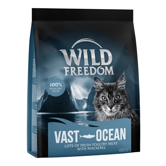 20% taniej! Wild Freedom, karma sucha dla kota, 2 x 400 g - Adult "Vast Ocean", makrela on Productcaster.