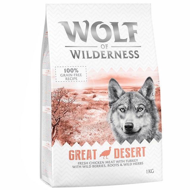 Wolf of Wilderness Adult „Great Desert”, indyk - 1 kg on Productcaster.