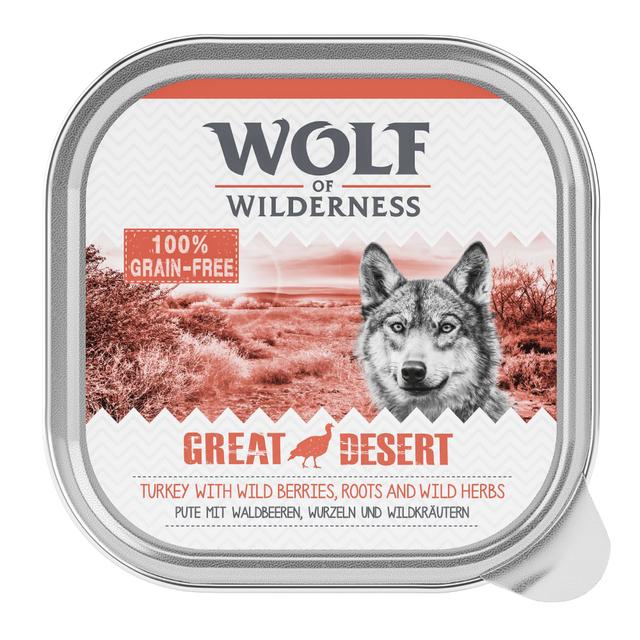 Wolf of Wilderness Adult, 6 x 300 g - Great Desert - indyk on Productcaster.