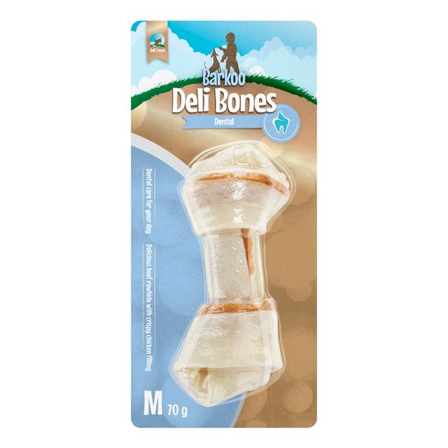 Barkoo Deli Bones Dental kości do żucia z supełkiem - M, 1 x 14 cm (70 g) on Productcaster.