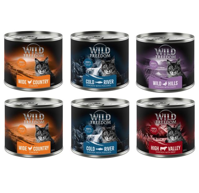 Wild Freedom Adult, 12 x 200 g - Pakiet mieszany II on Productcaster.