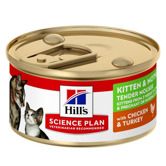 Hill's Science Plan Kitten & Mother Tender Mousse s kuřecím a krůtím masem - 24 x 85 g on Productcaster.