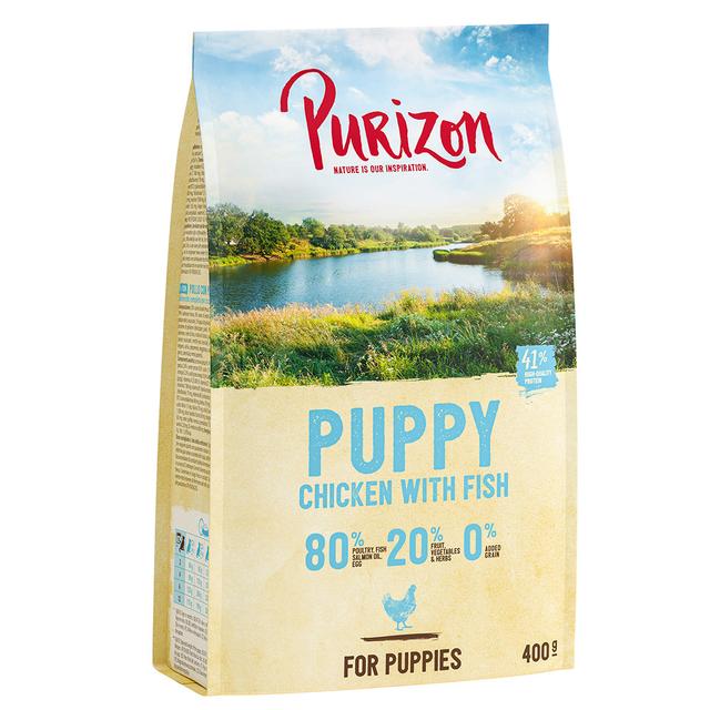 Karmy Purizon w opakowaniach próbnych! - Karma sucha: Puppy, kurczak i ryba, 400 g on Productcaster.