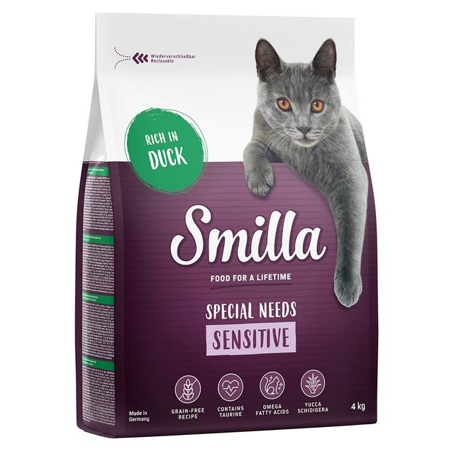 Smilla Adult Sensitive, bez zbóż, kaczka - 4 kg on Productcaster.