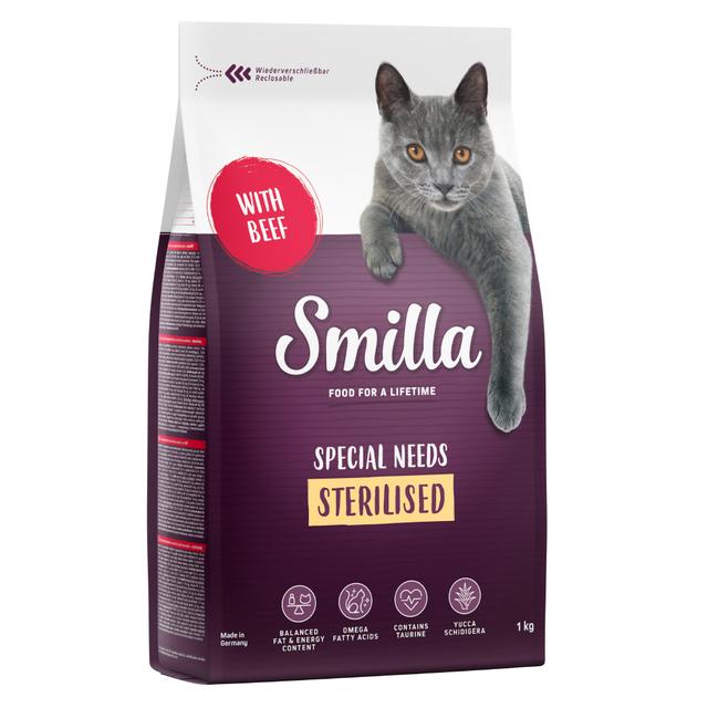 Smilla Adult Sterilised hovězí - 1 kg on Productcaster.