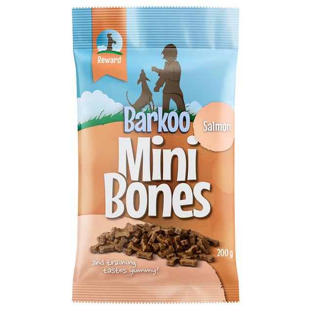 Barkoo Mini Bones półwilgotne, 200 g - Z łososiem on Productcaster.