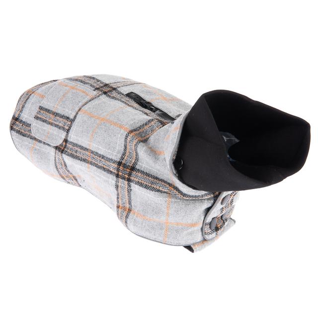 Flannel Check kabát pro psy - délka zad cca 55 cm on Productcaster.