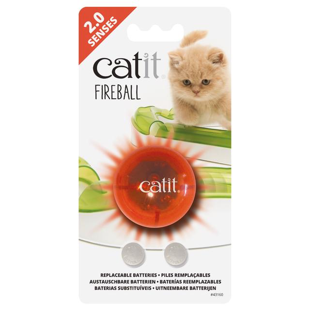 Catit Design Senses hračky a doplňky pro kočky - 10 % sleva - 1 ks svítící míček Catit Senses 2.0 Fireball on Productcaster.