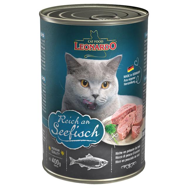 Megapakiet Leonardo All Meat, 24 x 400 g - Ryba morska on Productcaster.