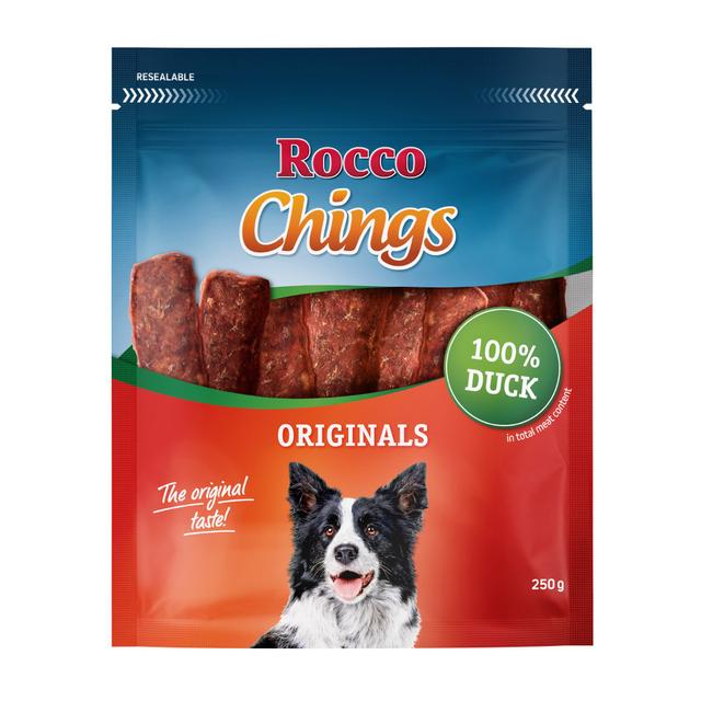 Rocco Chings Originals mięsne paski do żucia - Filet z kaczki, 250 g on Productcaster.