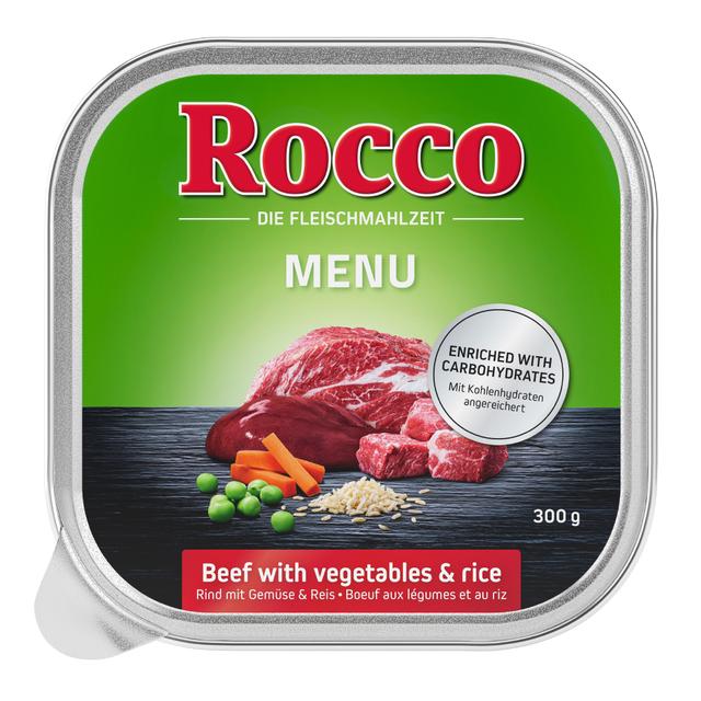 Megapakiet Rocco Menu, 27 x 300 g - Wołowina on Productcaster.