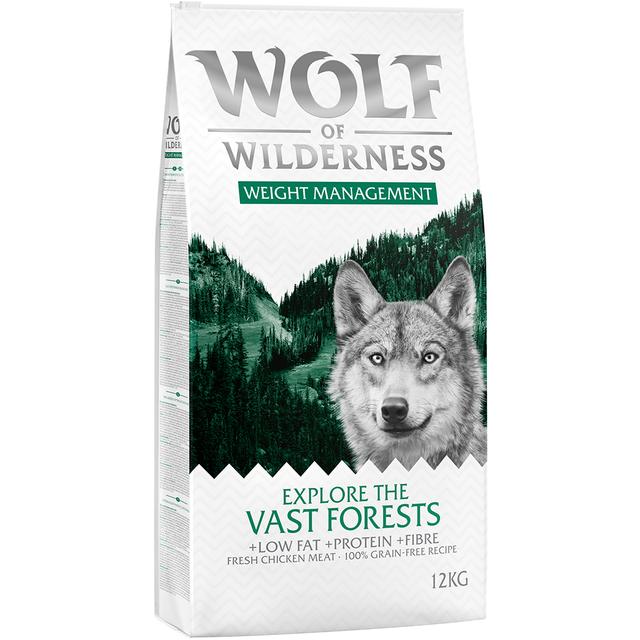 Wolf of Wilderness "Explore The Vast Forests" - Weight Management  - 2 x 12 kg on Productcaster.